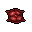 small red pillow
