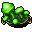 lit glowing mushroom