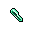 green crystal shard
