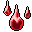 crystallised blood